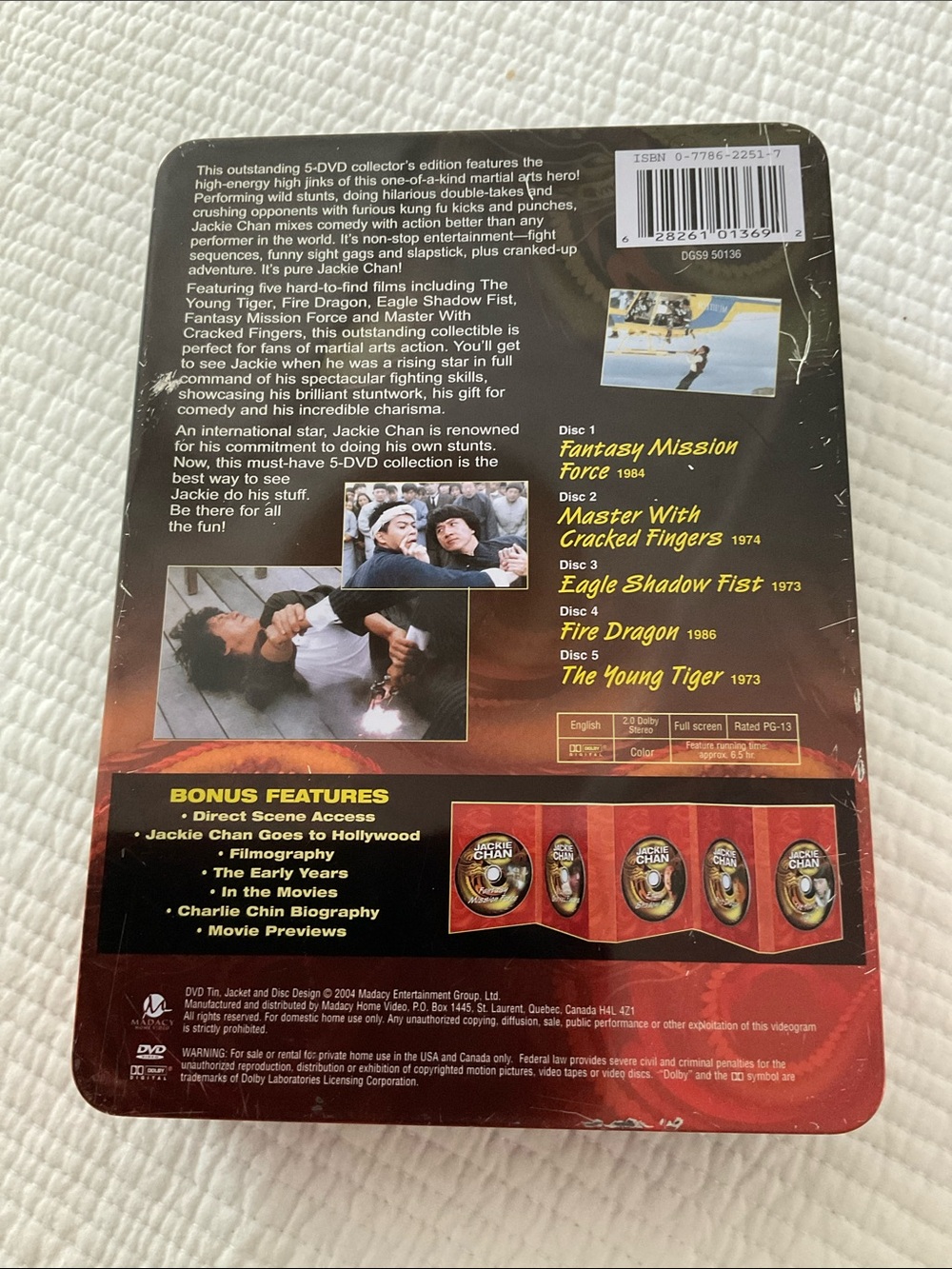 Jackie Chan 5 DVD collection - Picture 2 of 13